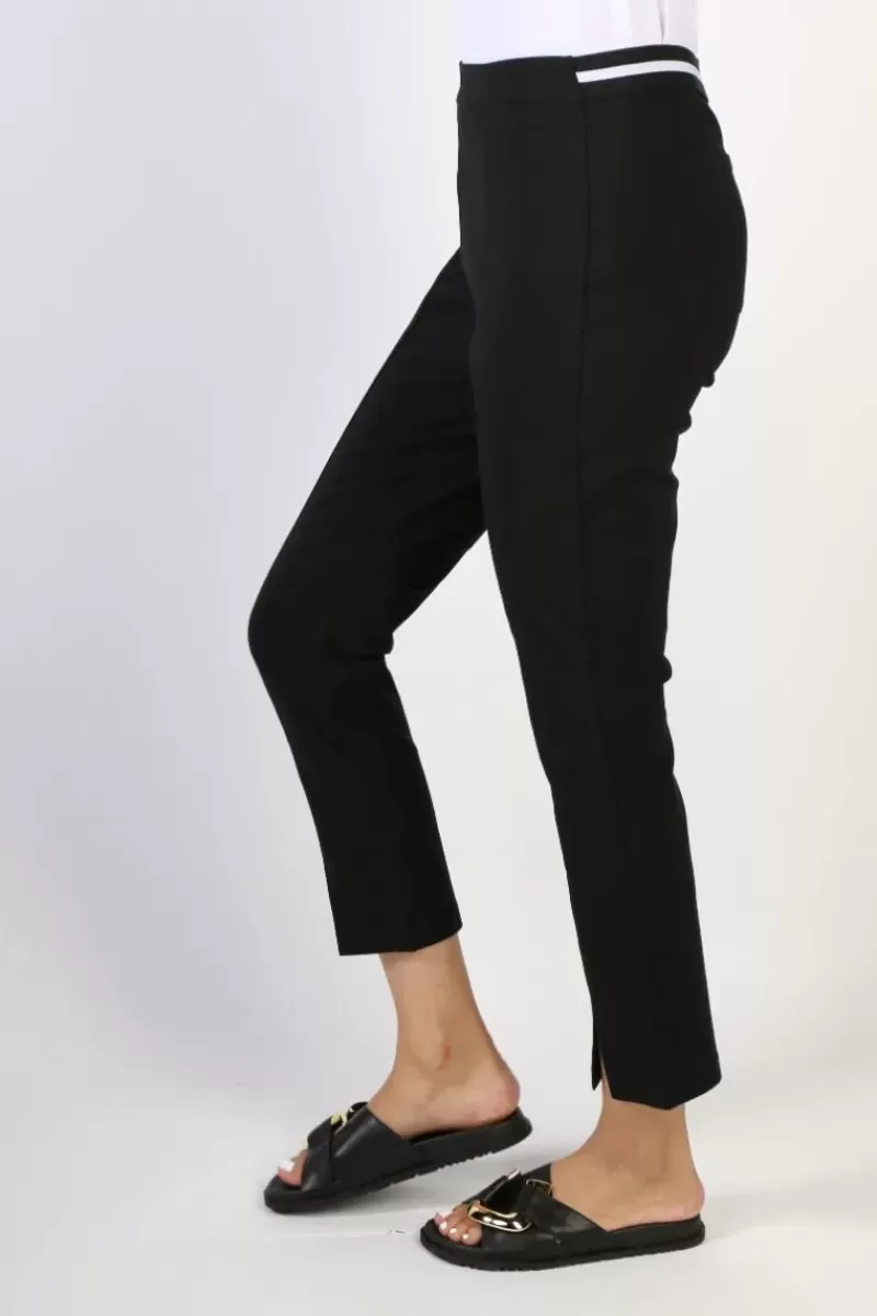 MARCO POLO Bengaline 7/8 Pant In Black