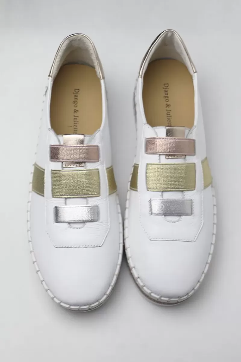 DJANGO & JULIETTE Margrit Sneaker By In Metal