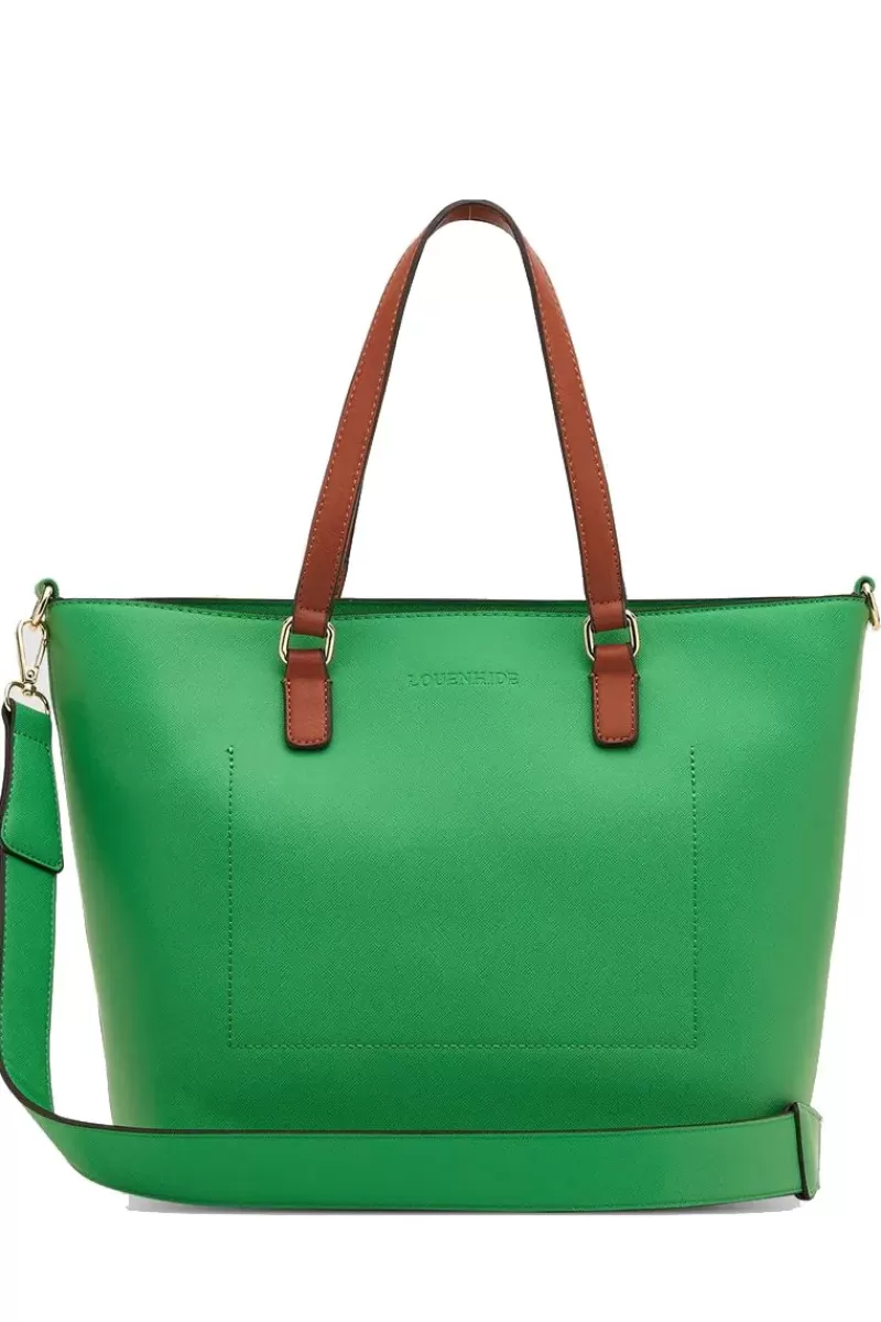 LOUENHIDE Miami Bag By In Apple Green