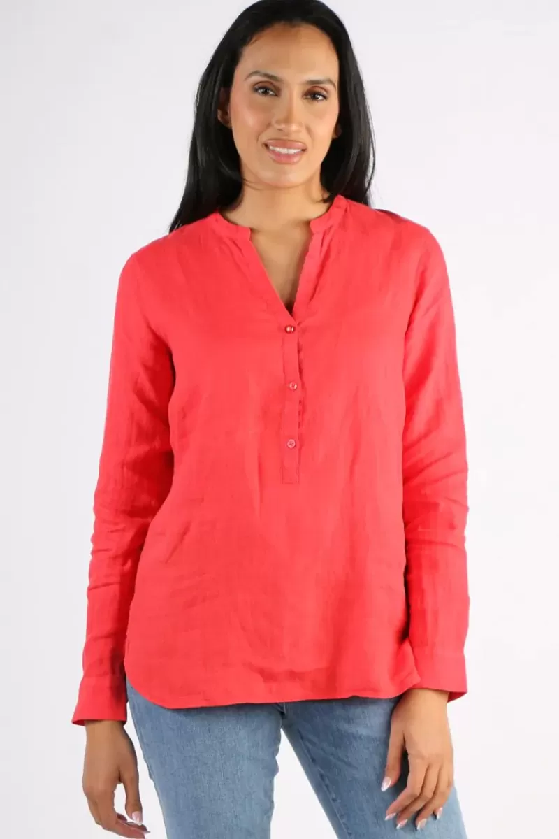 MOS MOSH Danna Shirt In Tomato