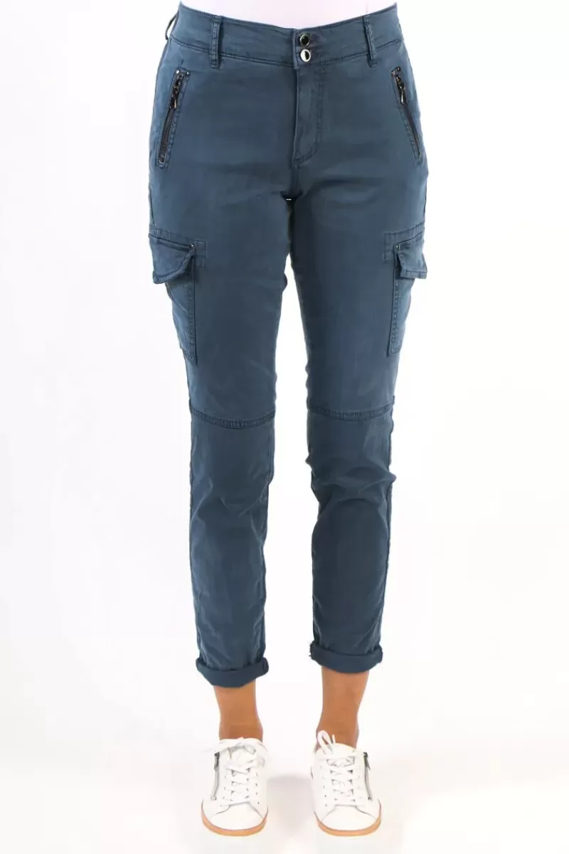 MOS MOSH Gilles Cargo Pant In Blue