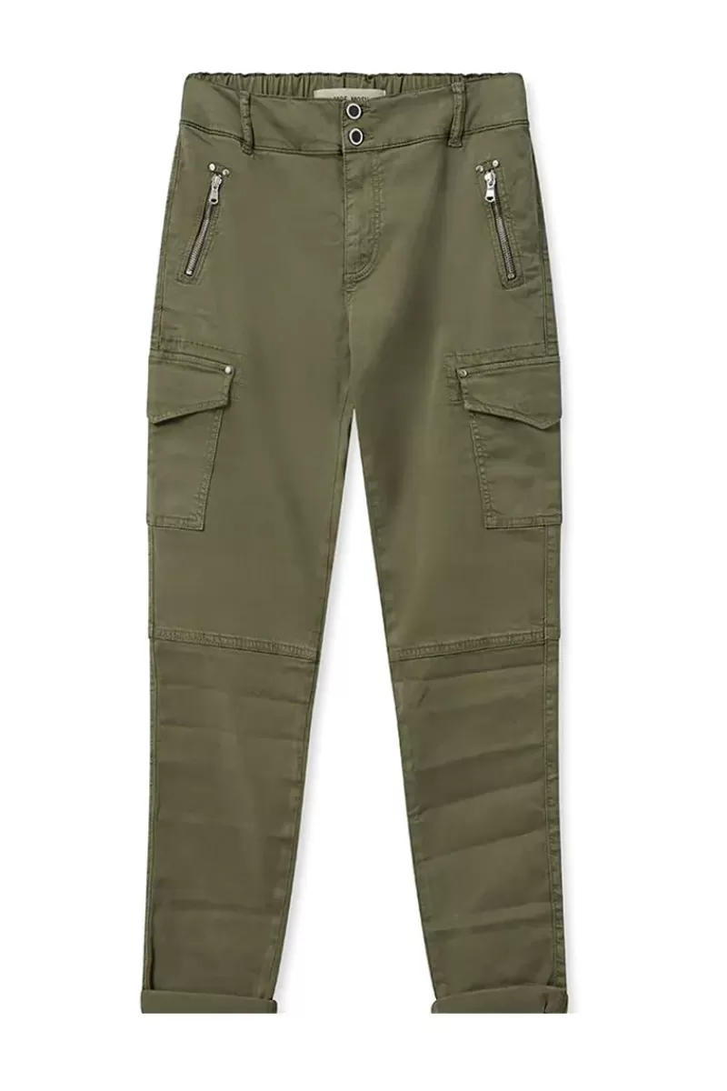 MOS MOSH Gilles Timaf Cargo Pant In Olive