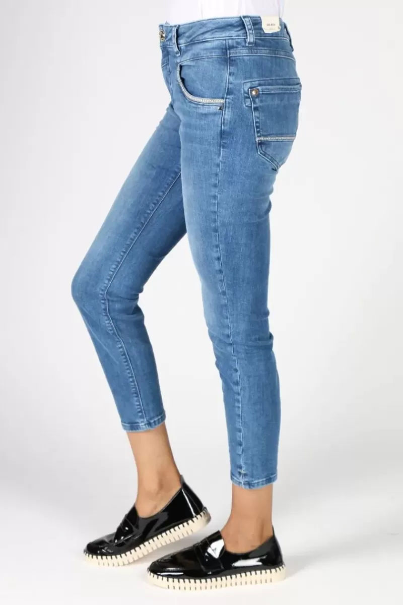 MOS MOSH Jade Cosy Jean In Blue