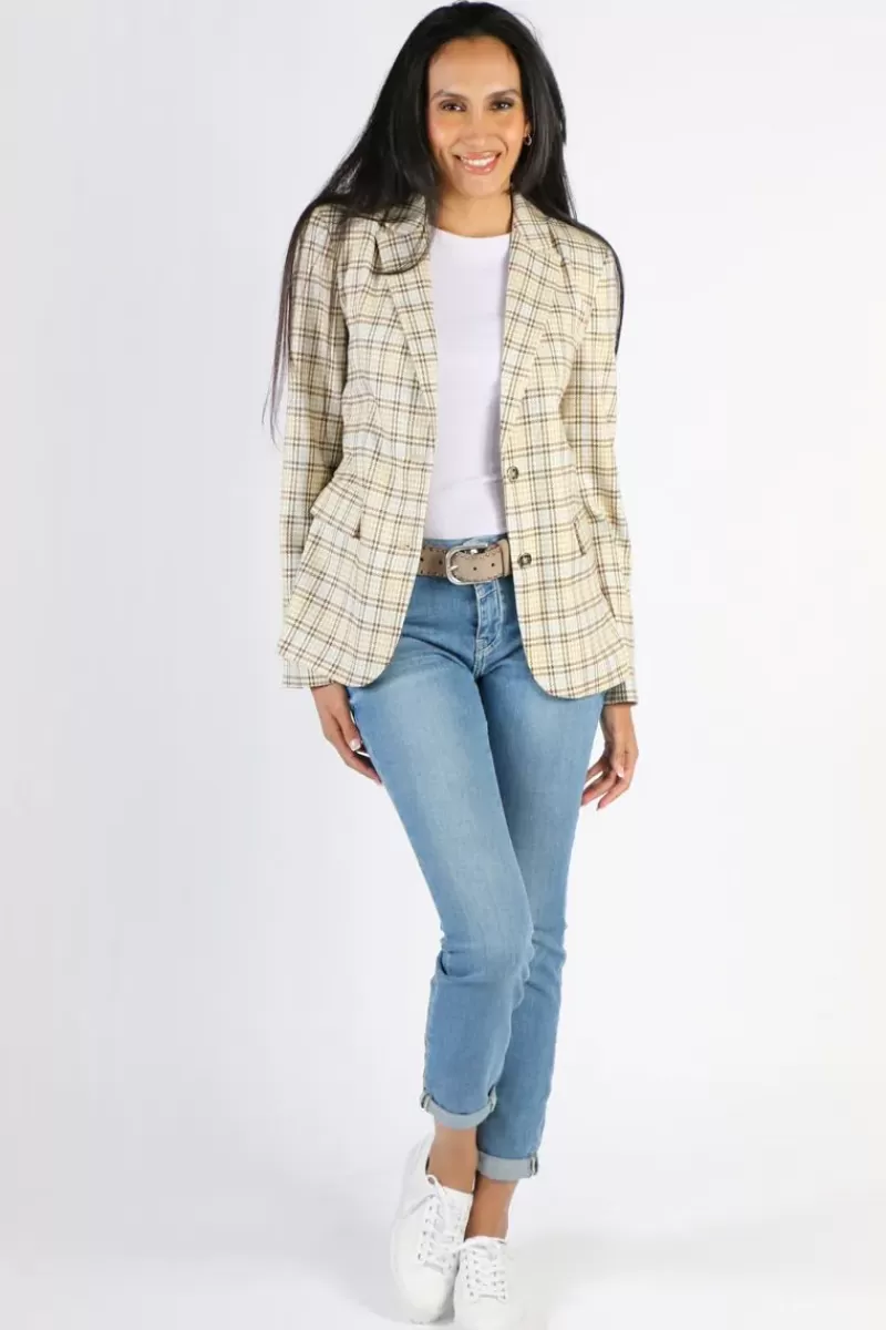 MOS MOSH Lake Iza Blazer In Check