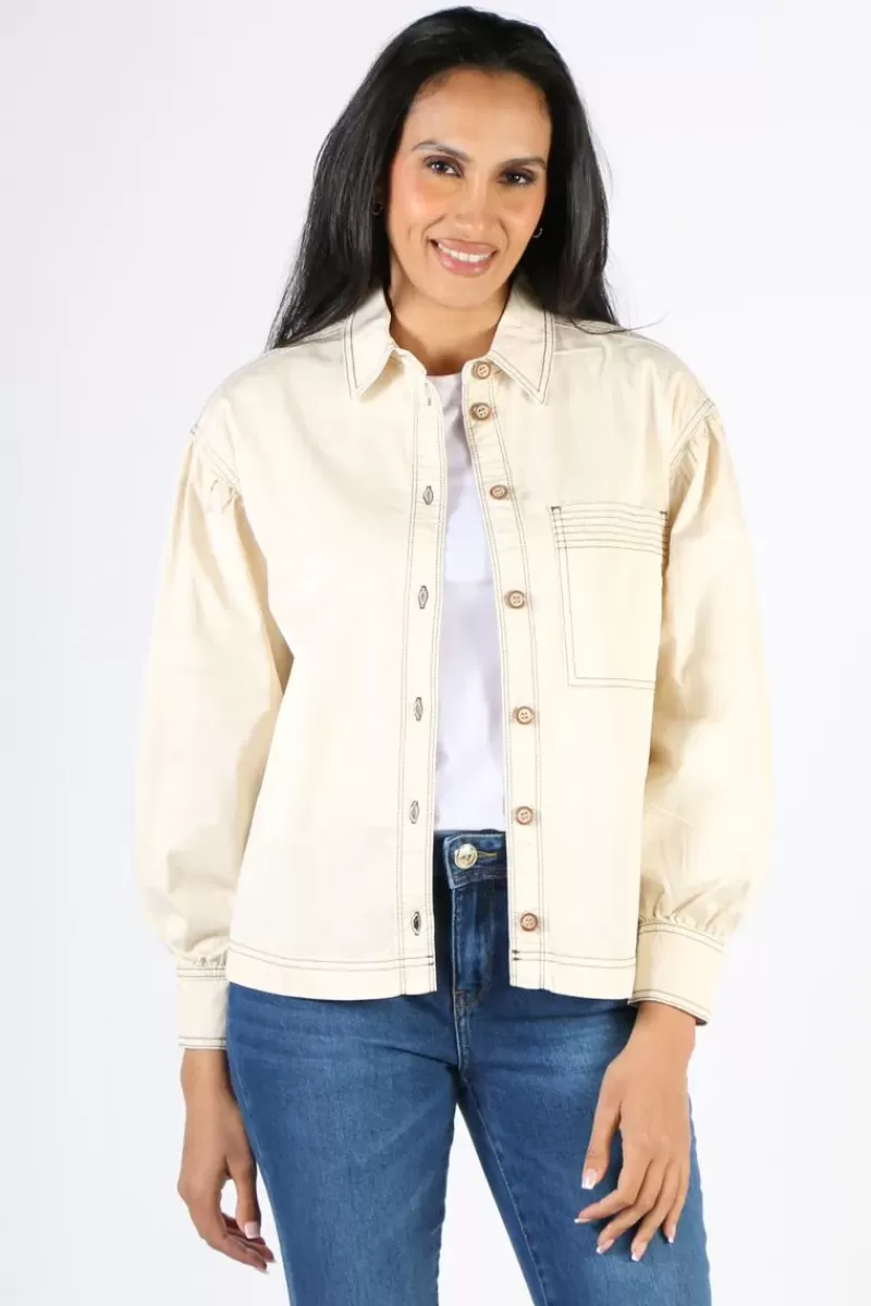 MOS MOSH Leila Birch Overshirt