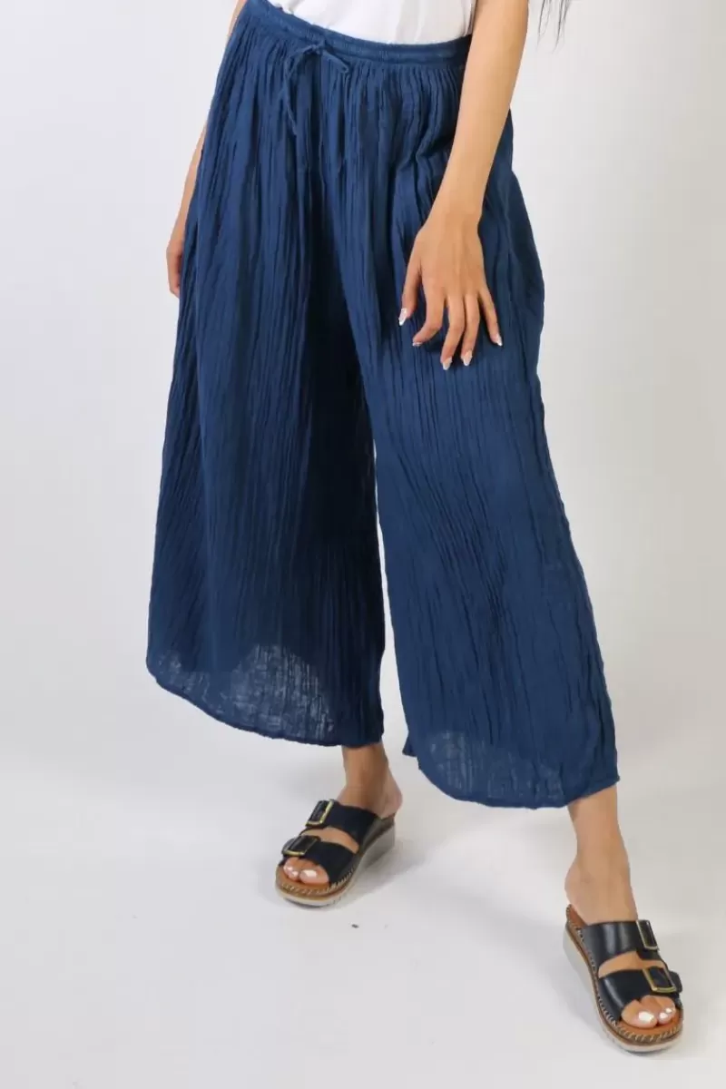 NAMASTAI Janet Pant In Blue