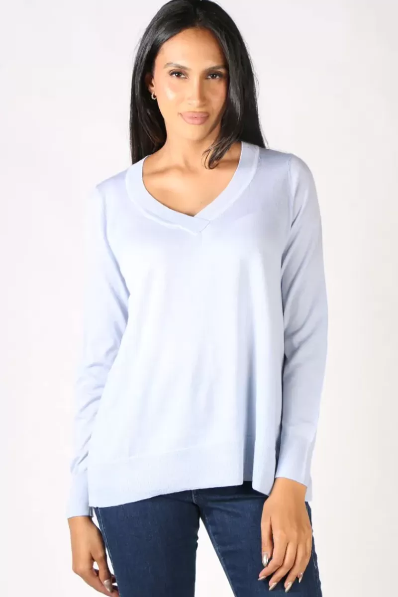 VERGE Network Sweater By In Bluebell