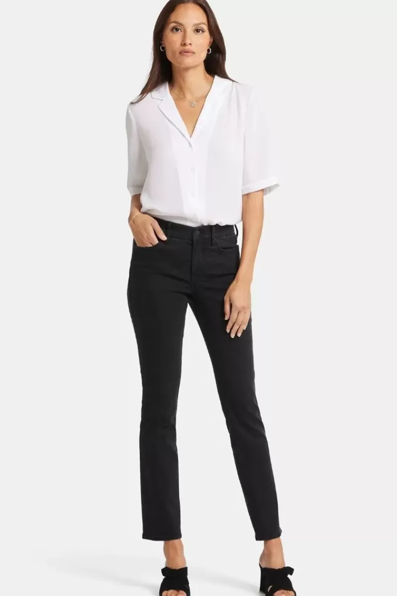 NYDJ Sheri Slim Jeans In Black