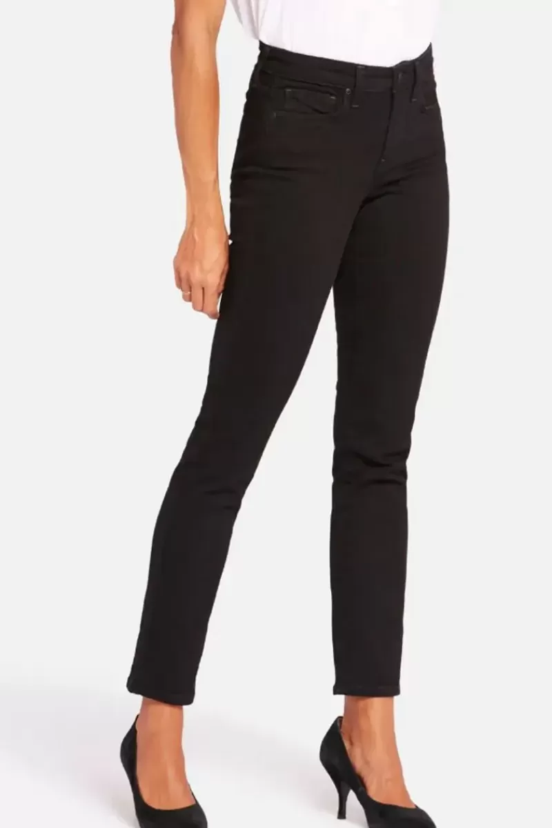 NYDJ Sheri Slim Jeans In Black