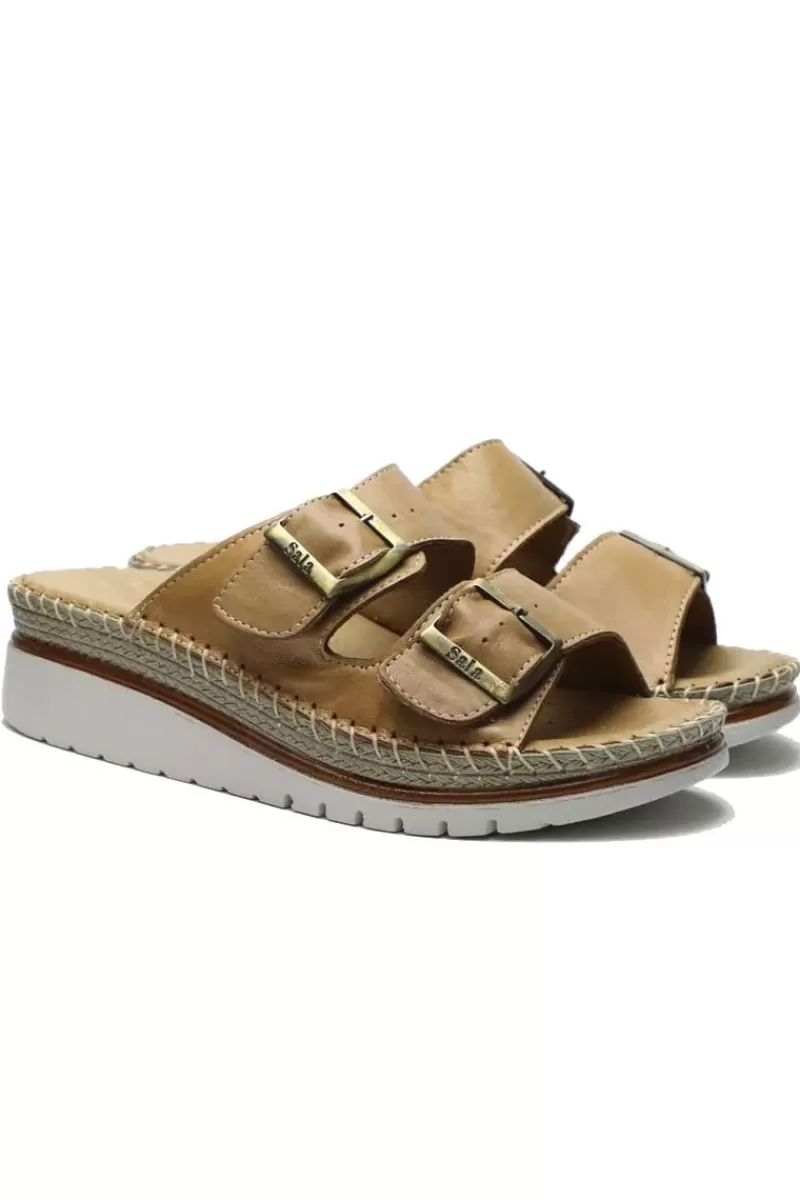 SALA Oasis Wedge Sandal By In Coconut