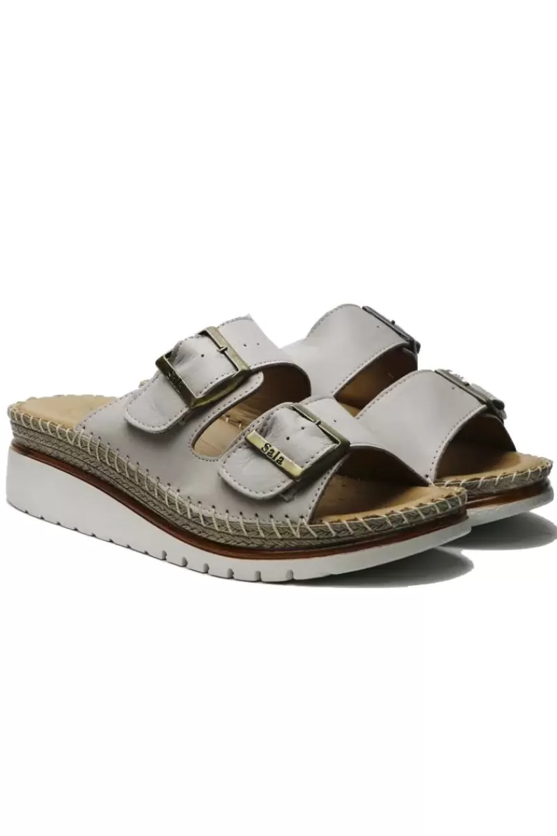 SALA Oasis Wedge Sandal By In Grey