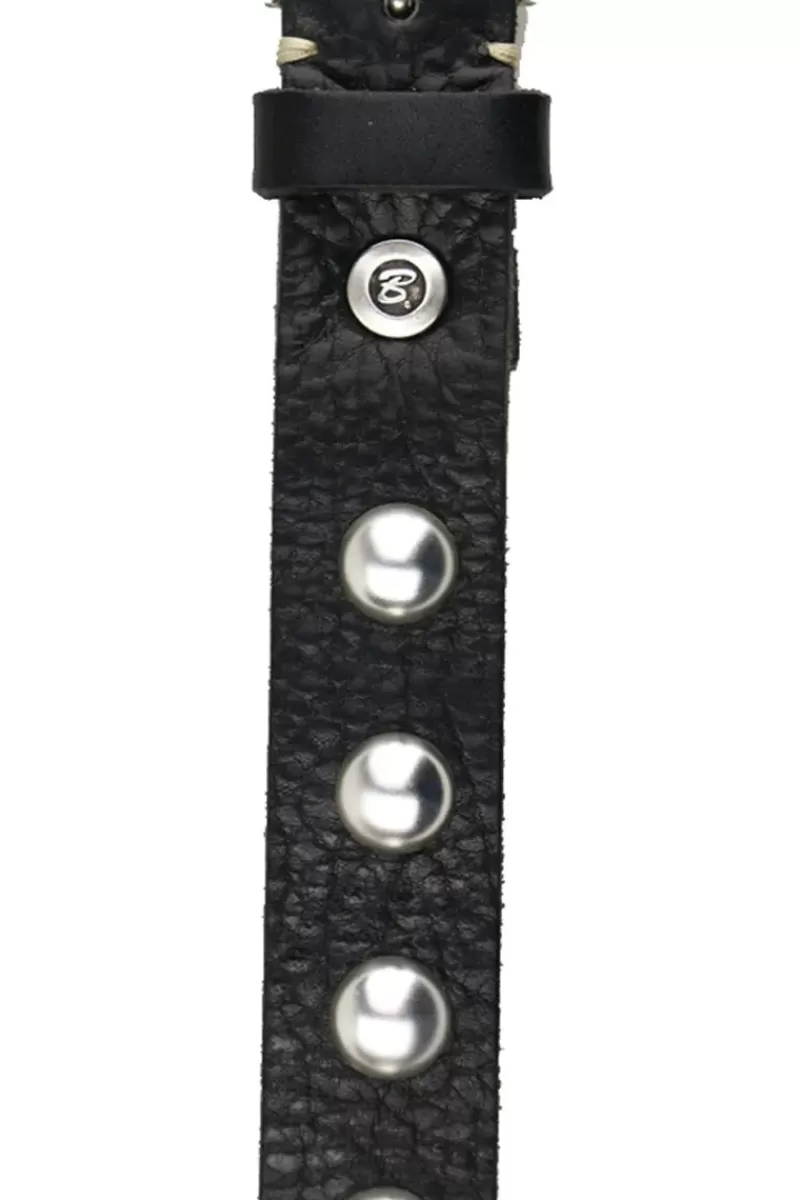 B.BELT Pearl Belt By In Black