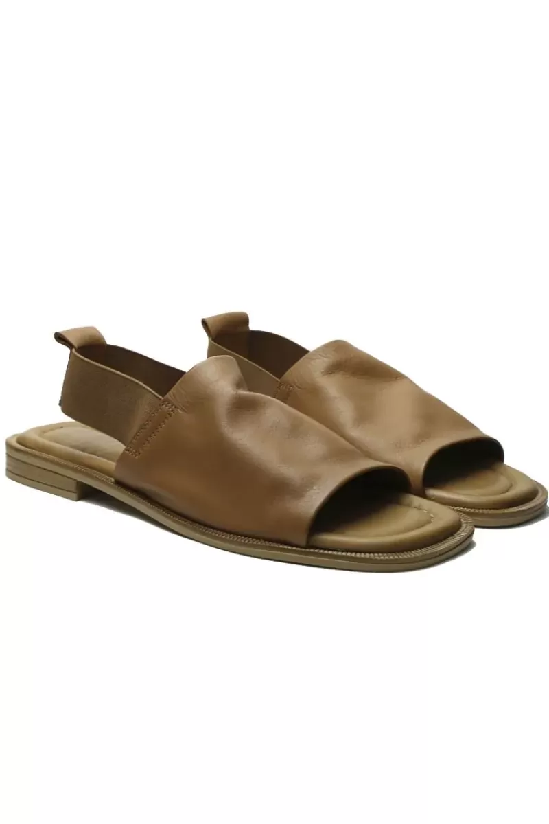 PIAZZA GRANDE Open Toe Sandal In Tan