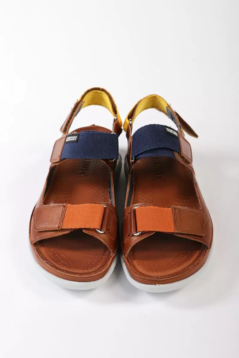 PIKOLINOS Multi Sandal In Tan