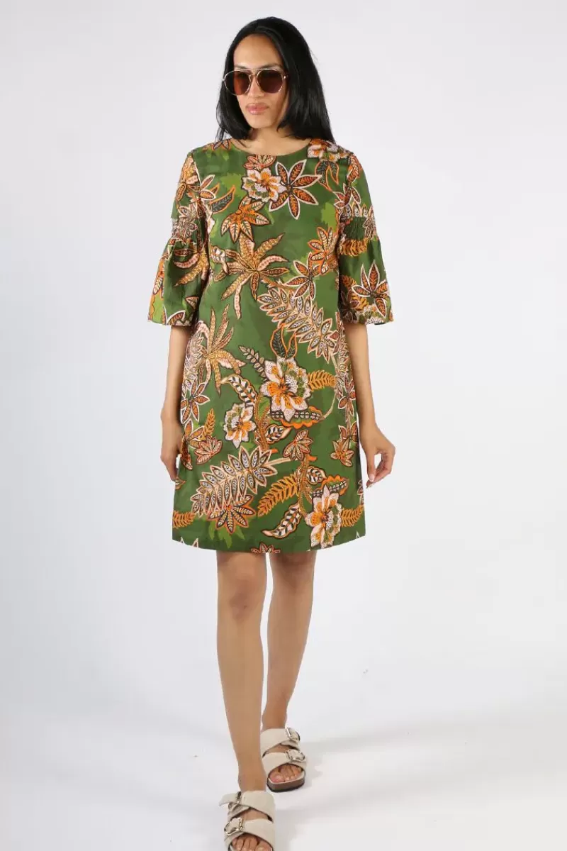 PING PONG Kiku Print Dress