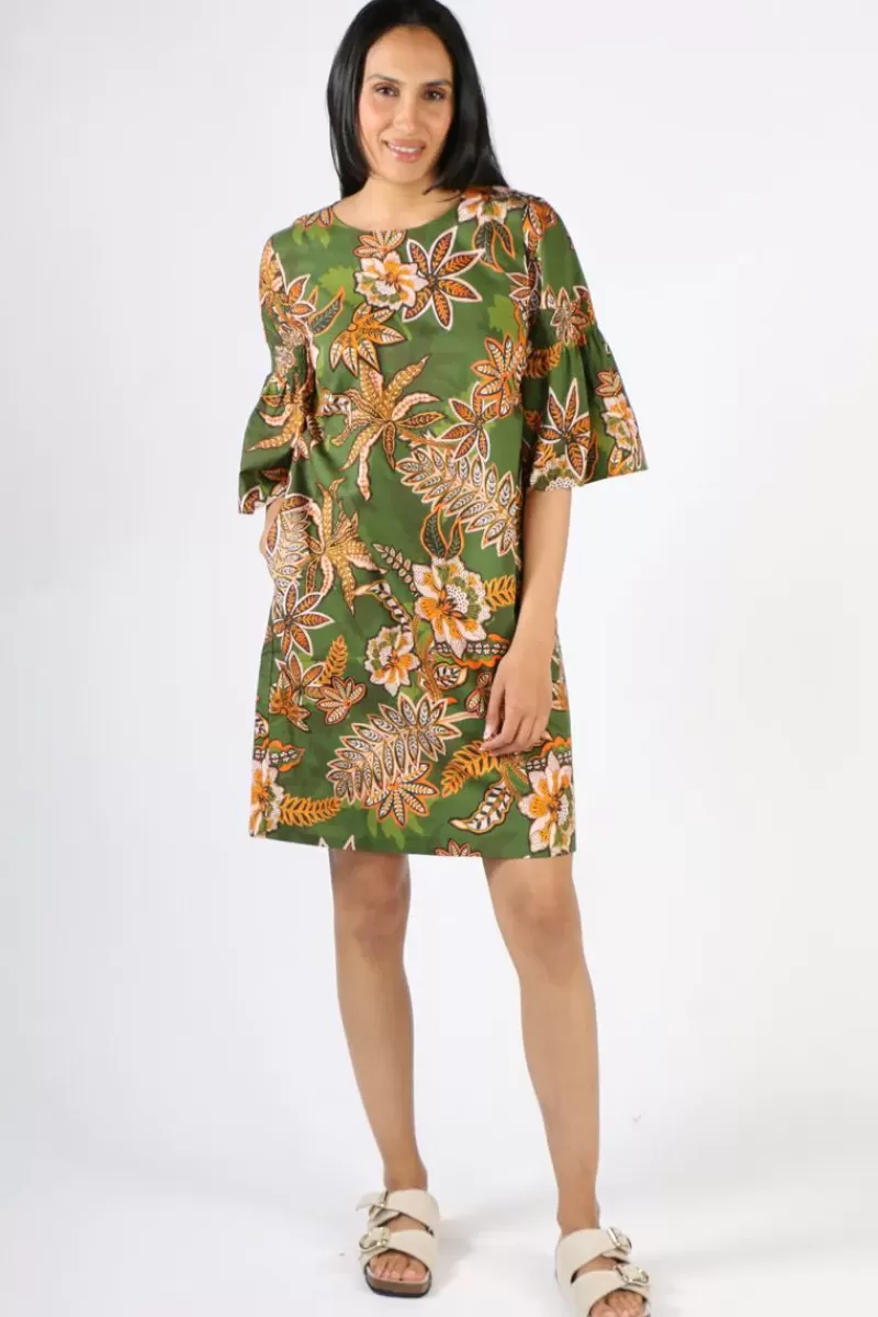 PING PONG Kiku Print Dress