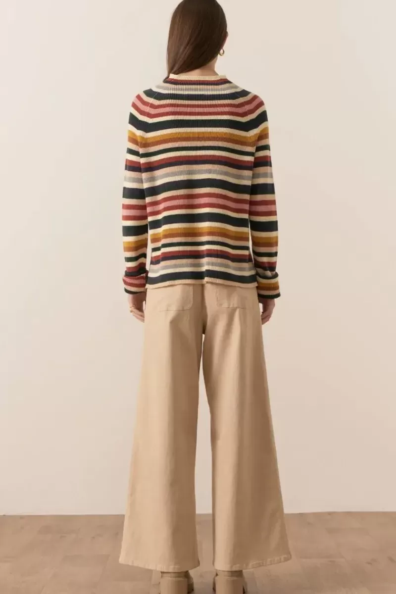 POL Orwell Jumper In Stripe