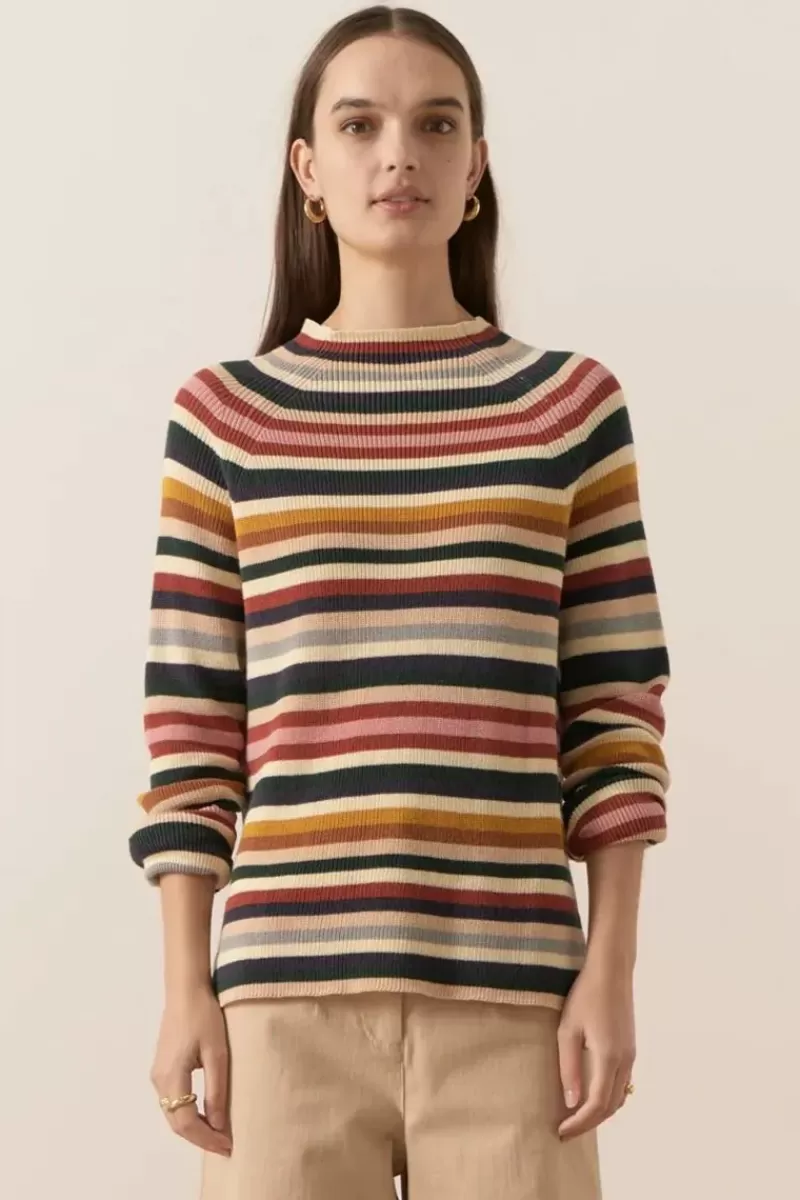 POL Orwell Jumper In Stripe