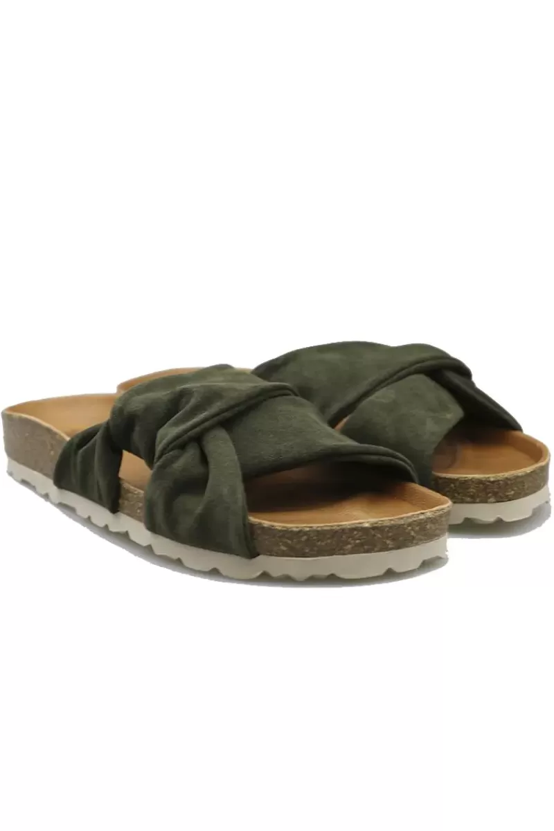 VERBENAS Roma Sandal By In Khaki