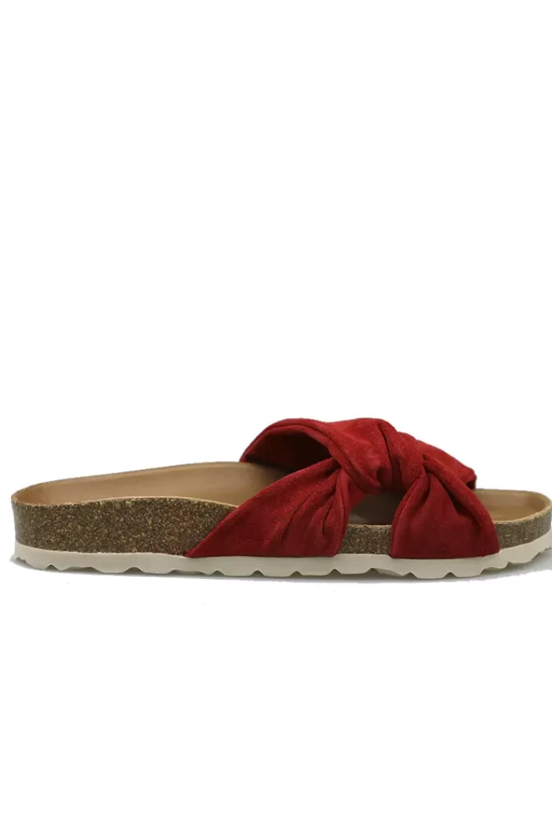 VERBENAS Roma Sandal By In Red