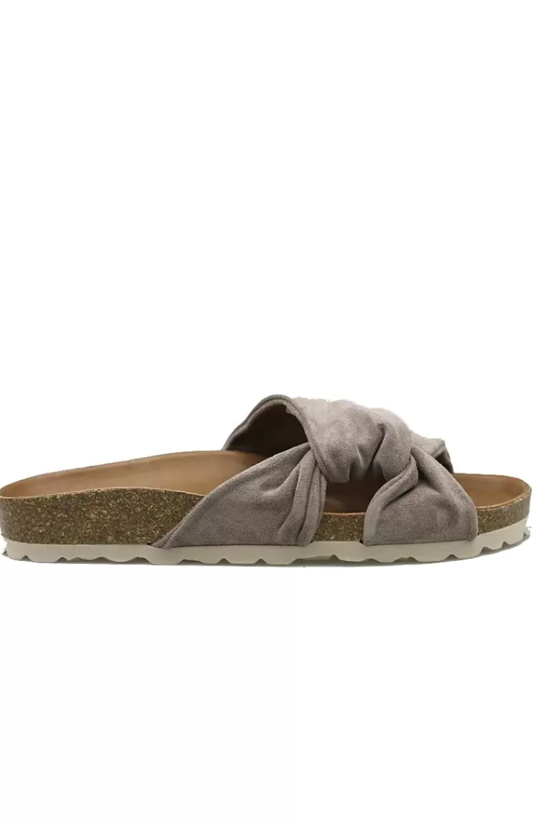 VERBENAS Roma Sandal By In Taupe