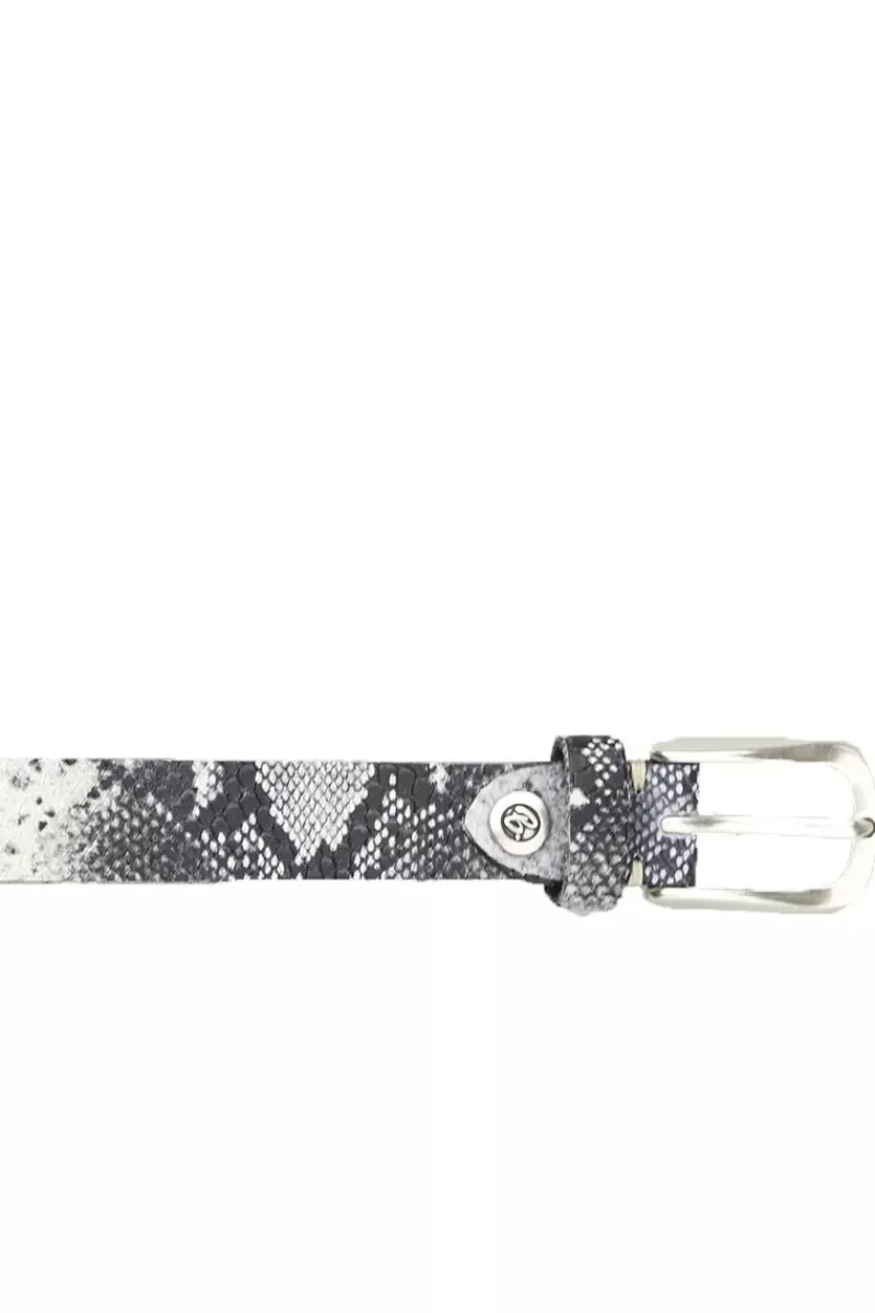 B.BELT Snake Skin Skinny Belt By