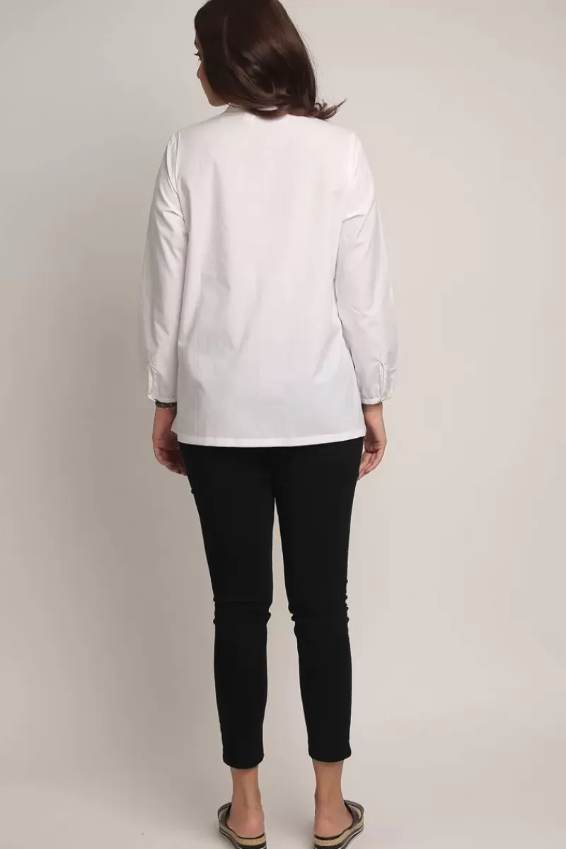 BAGRUU Spira Shirt By In White