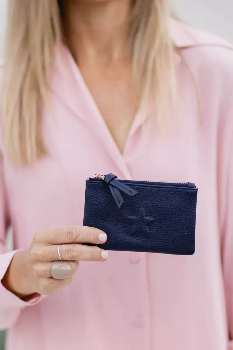 LOUENHIDE Star Purse By In Navy