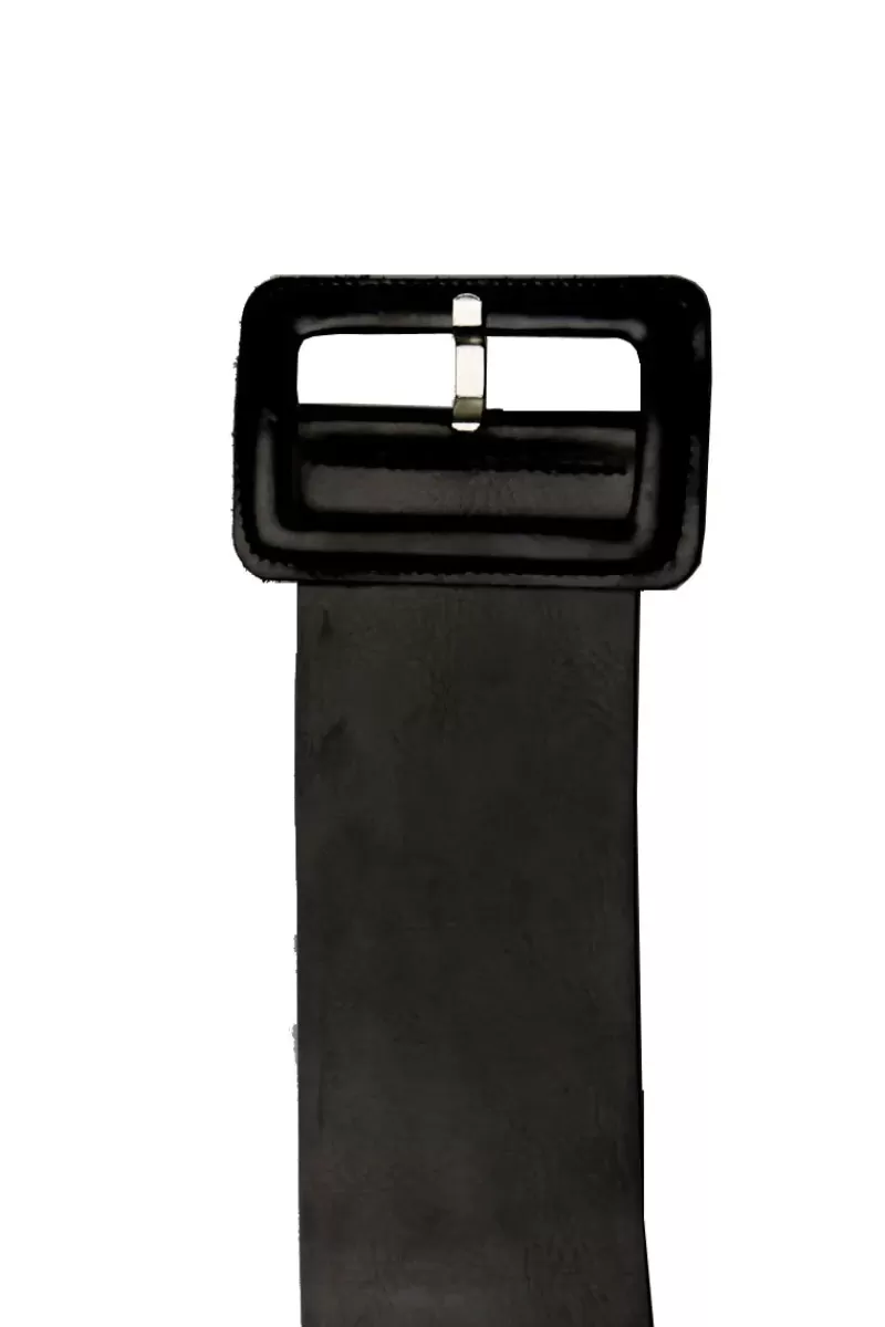 VANZETTI Statement Broad Belt By In Black