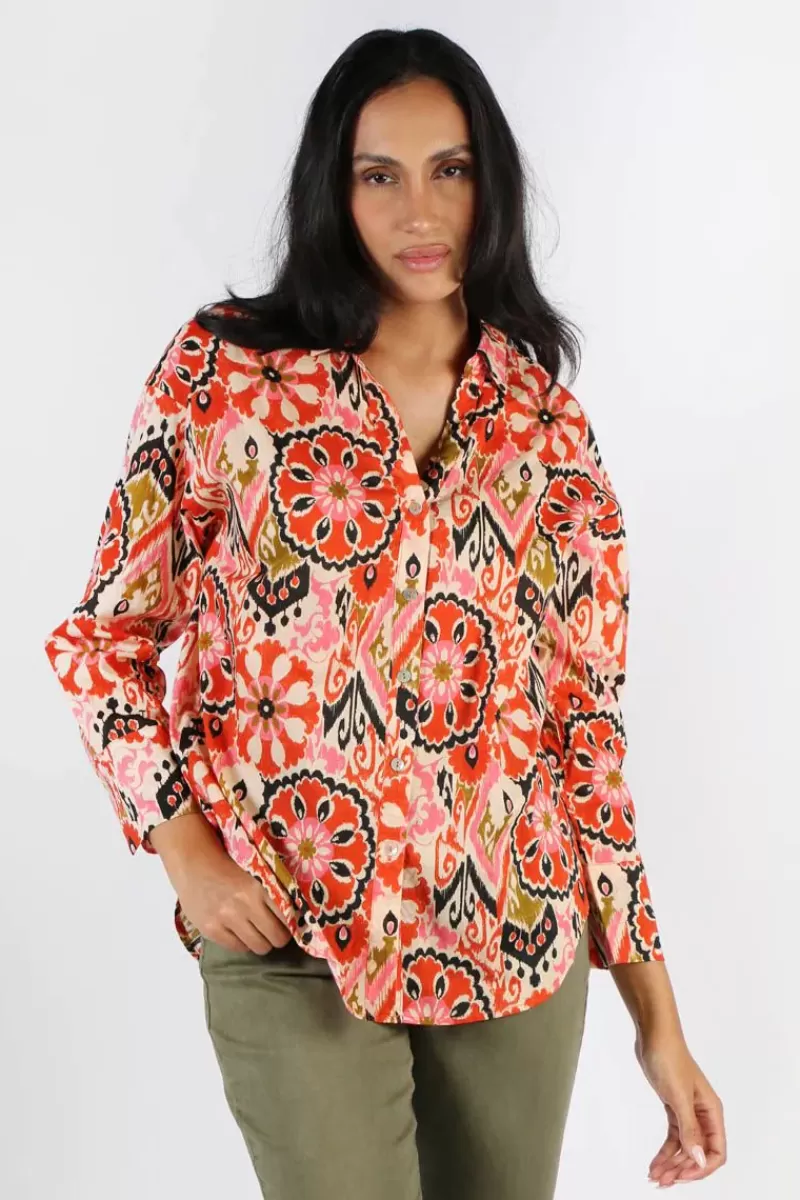 THREADZ Lola Print Shirt In Print