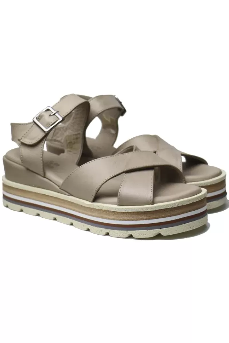 THYME & CO Thyme And Co Tinana Sandal In Stone