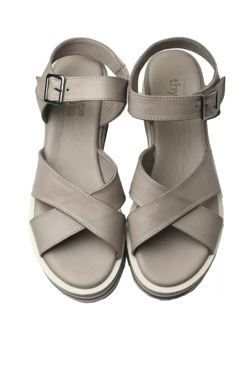 THYME & CO Thyme And Co Tinana Sandal In Stone