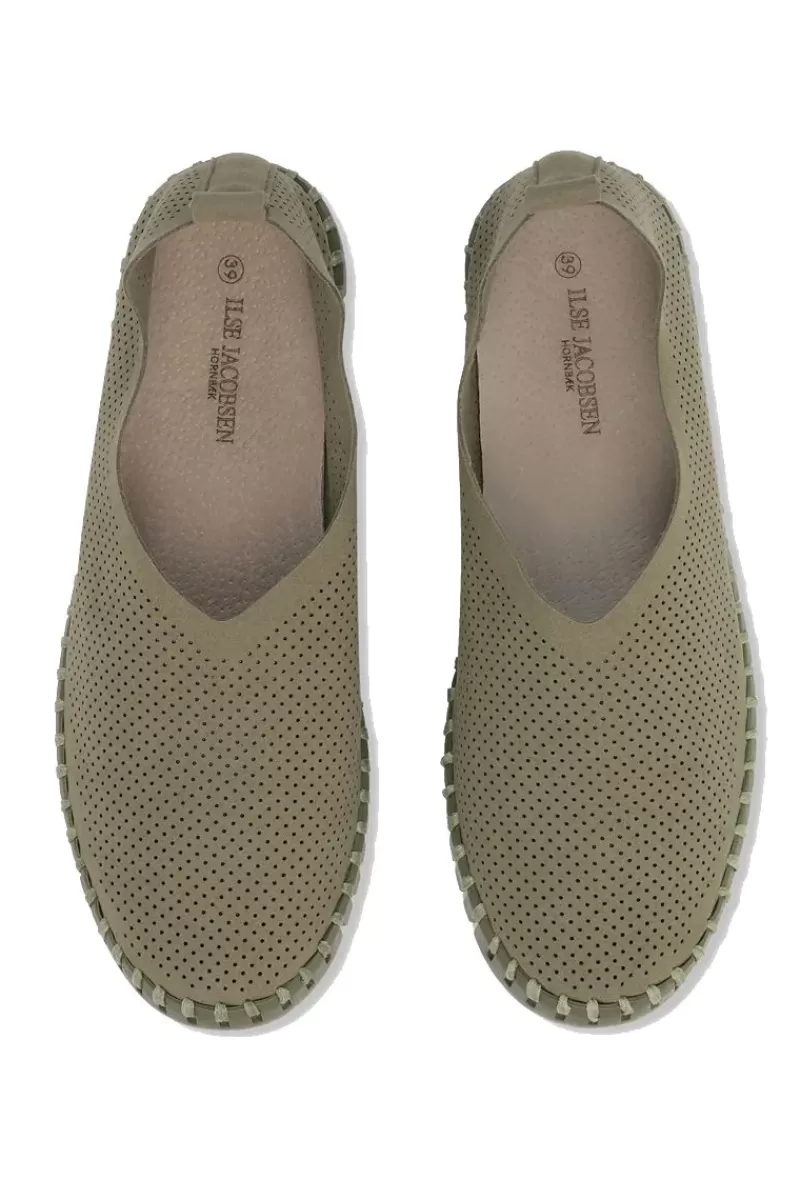 ILSE JACOBSEN Tulip Flat Army Match Sole Flat By