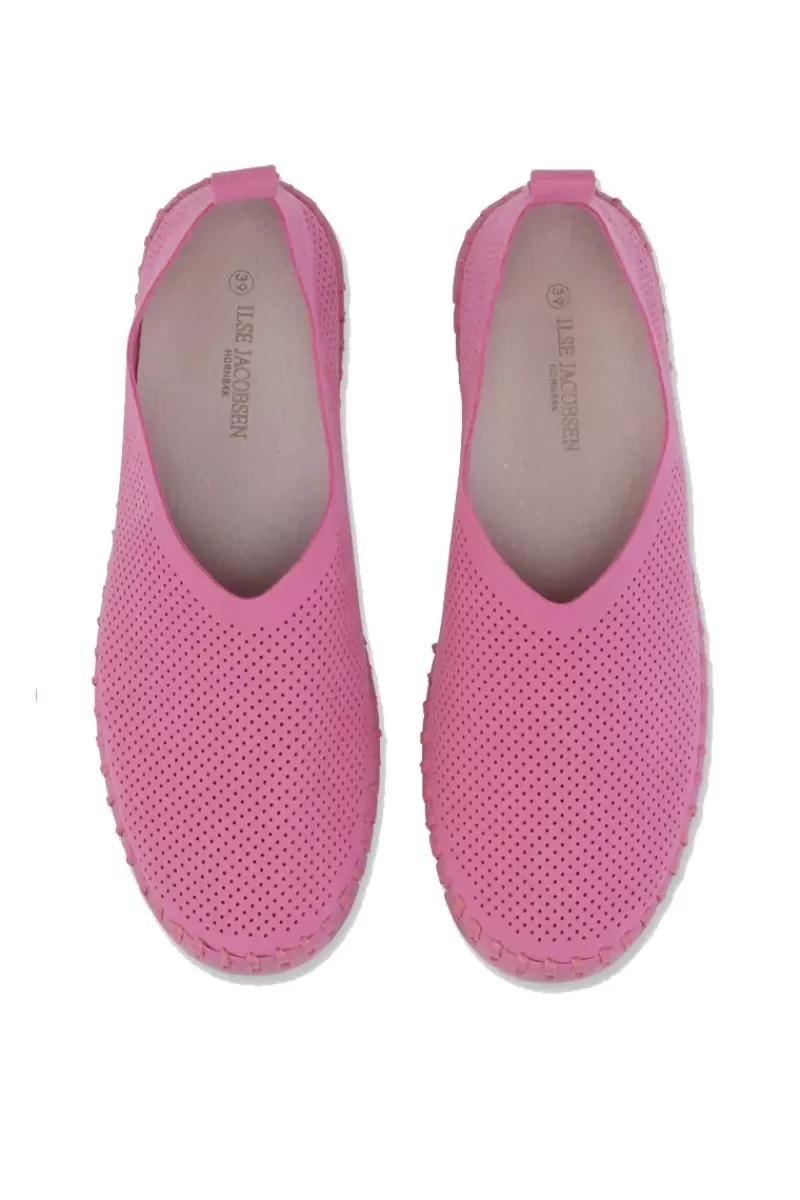 ILSE JACOBSEN Tulip Flat Rose Match Sole Flat By