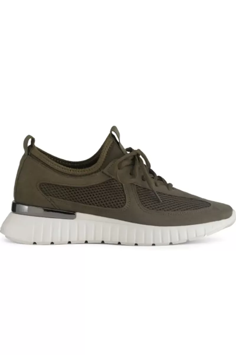 ILSE JACOBSEN Tulip Lightweight Sneaker By In Olive