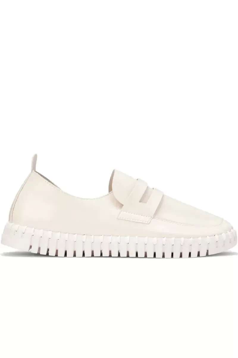 ILSE JACOBSEN Tulip Loafer By In Cream