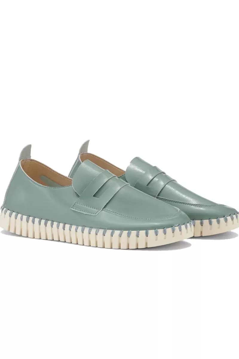 ILSE JACOBSEN Tulip Loafer By In Sage