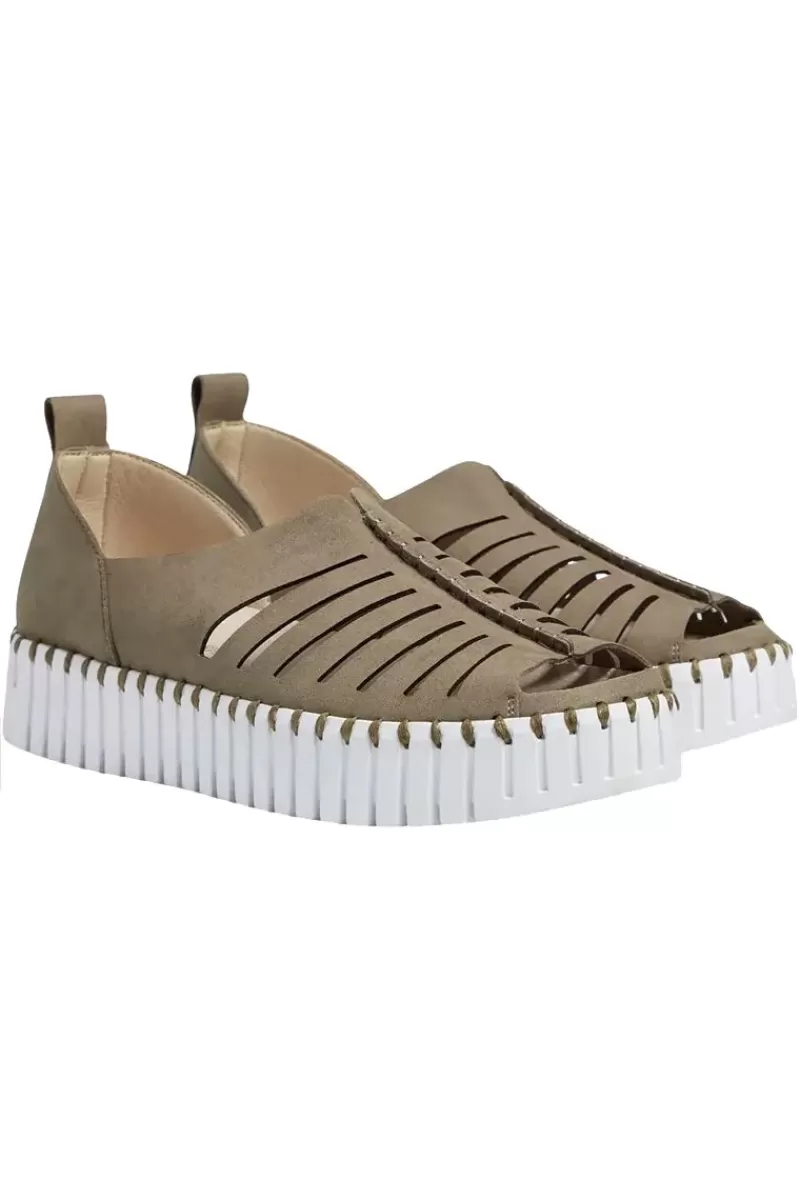 ILSE JACOBSEN Tulip Open Toe Flat By In Army