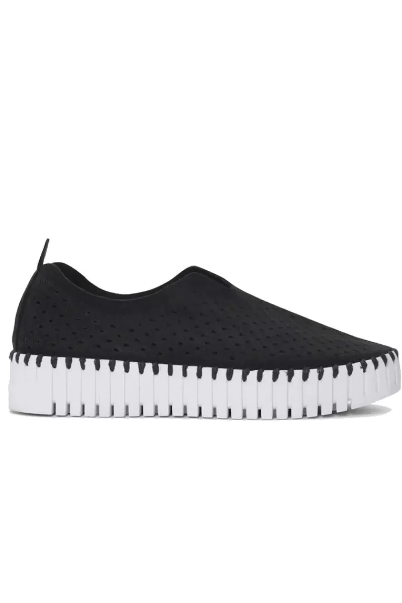 ILSE JACOBSEN Tulip Plateau Shoe By Ilse Jacosben In Black