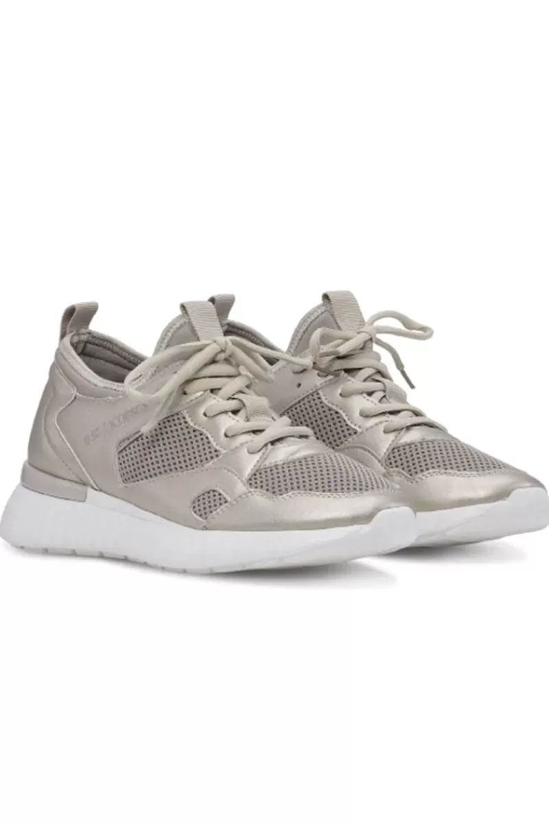 ILSE JACOBSEN Tulip Sneaker By In Platinum