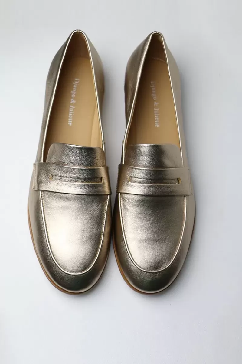 DJANGO & JULIETTE Ulani Loafer By In Champagne