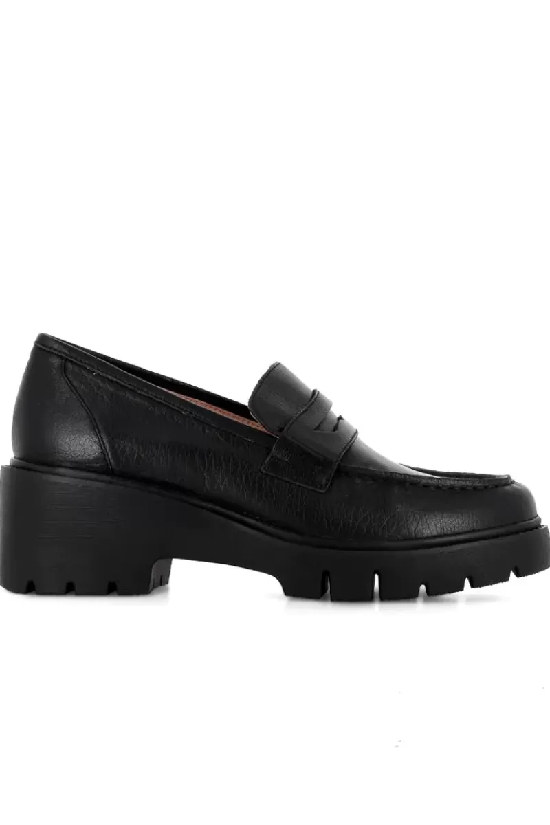 DJANGO & JULIETTE Unice Brogue Shoe In In Black