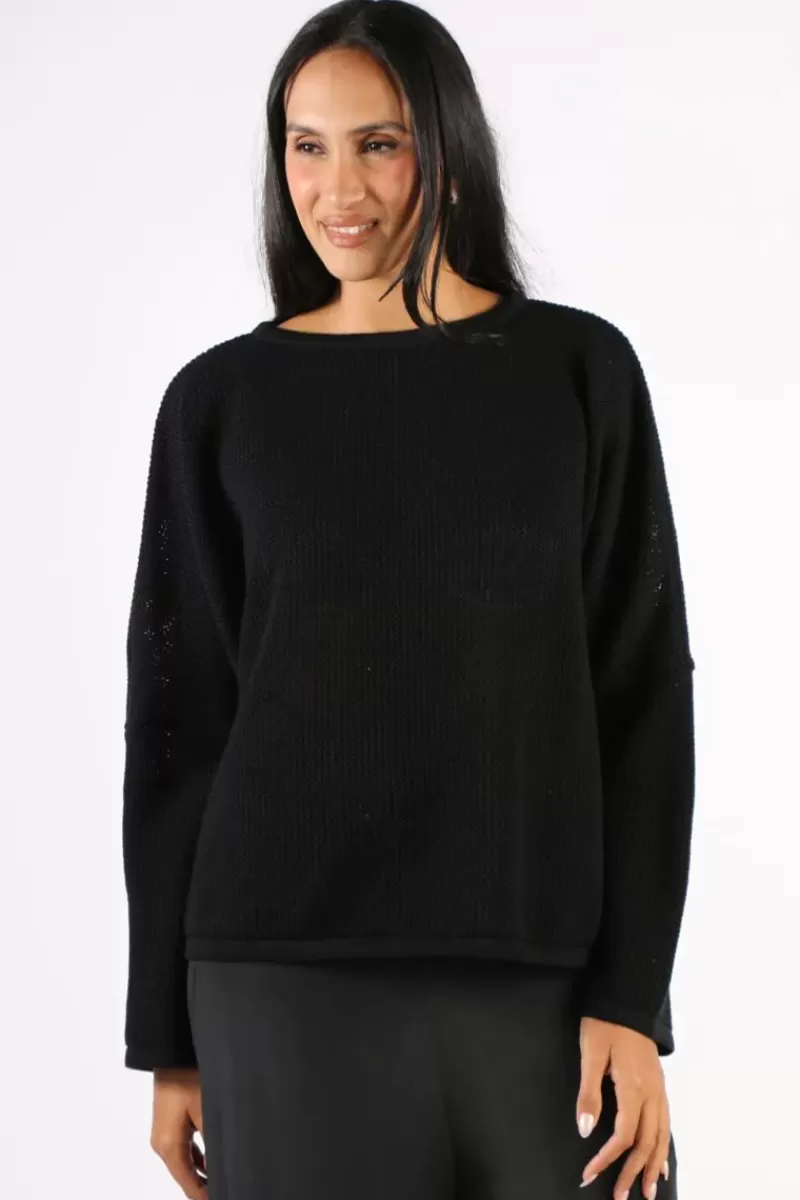 VALE AND WARD Vale & Ward Cora Sweater In Black