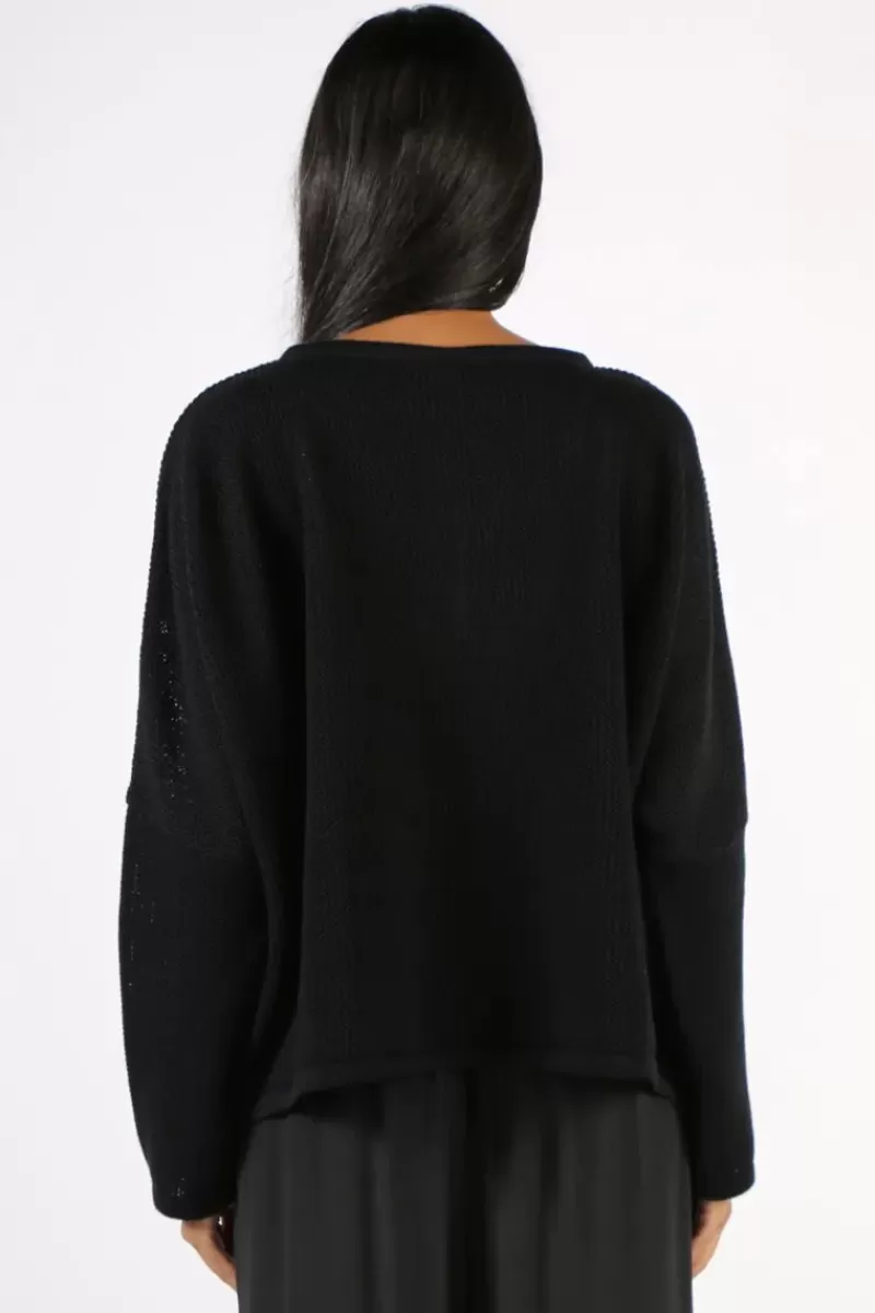 VALE AND WARD Vale & Ward Cora Sweater In Black