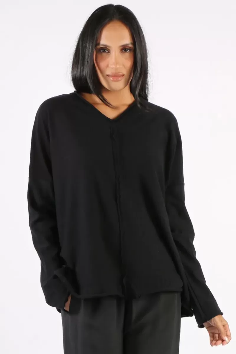 VALE AND WARD Vale & Ward Joel Sweater In Black