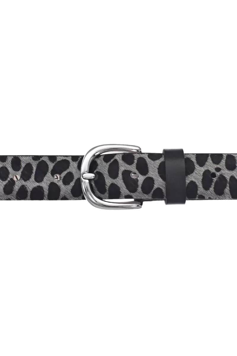 VANZETTI Cheetah Belt In Black