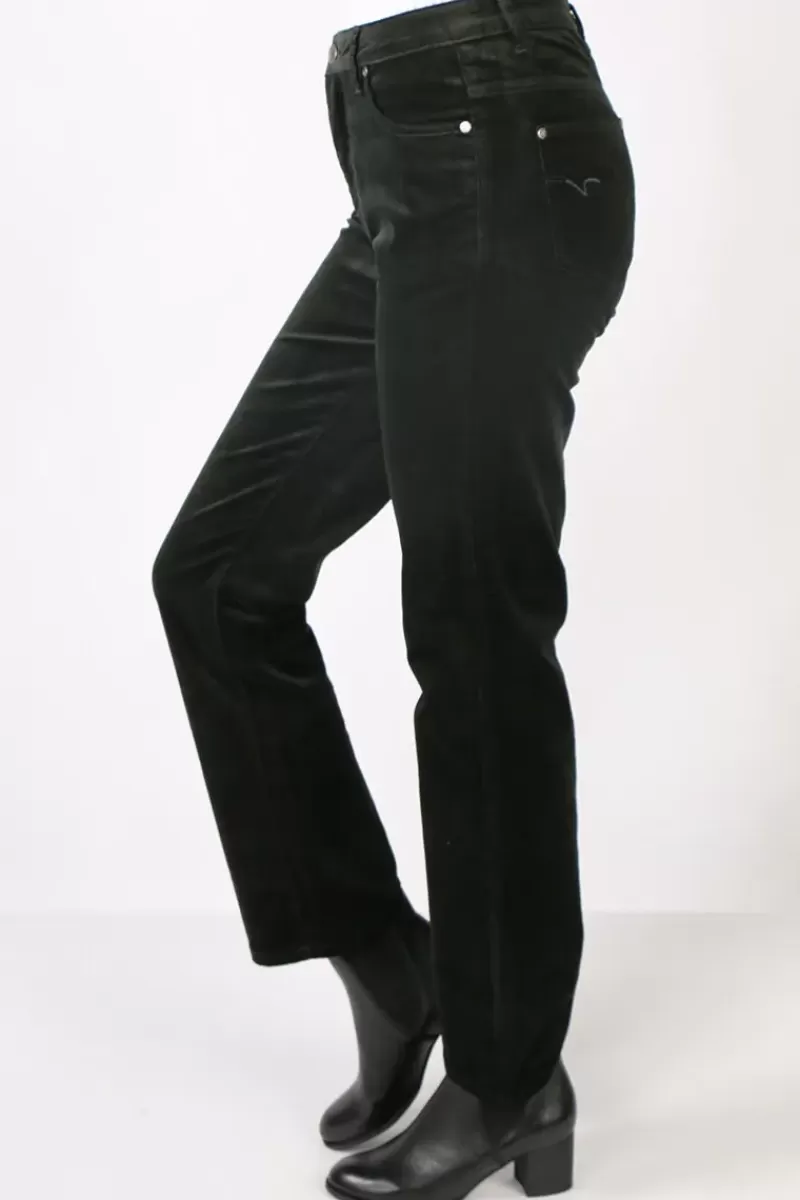 VASSALLI Straight Leg Pant In Forest