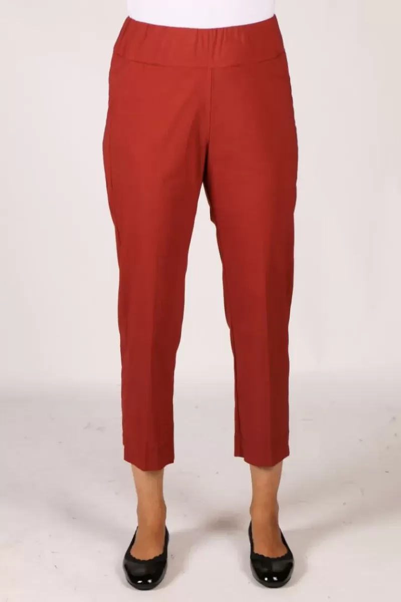 VERGE ACROBAT Desiree Pant In Russet