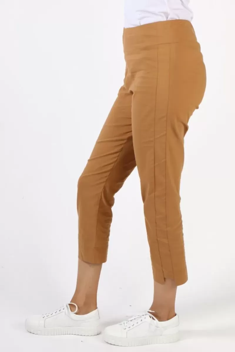 VERGE ACROBAT Desiree Pant In Toffee