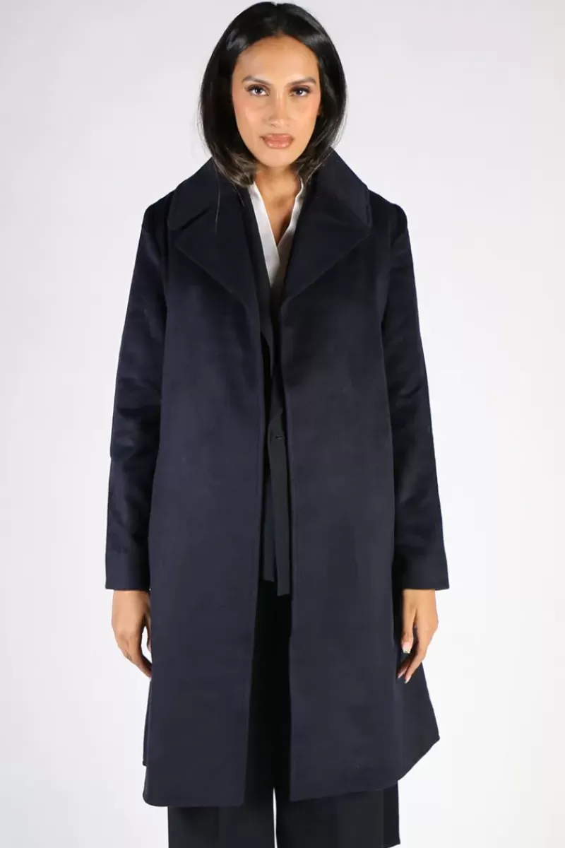 VERGE Foxtail Coat In Ink